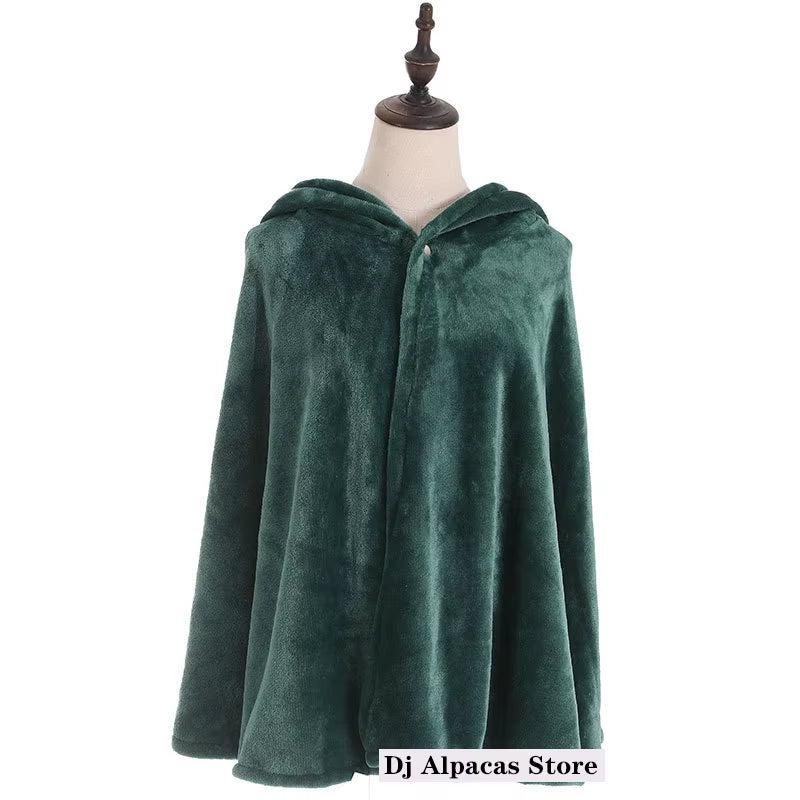 Blanket Shingeki No Kyojin Cloak Shingeki No Kyojin Survey Corps Cloak Cosplay Cape Flannel Cosplay Hoodie