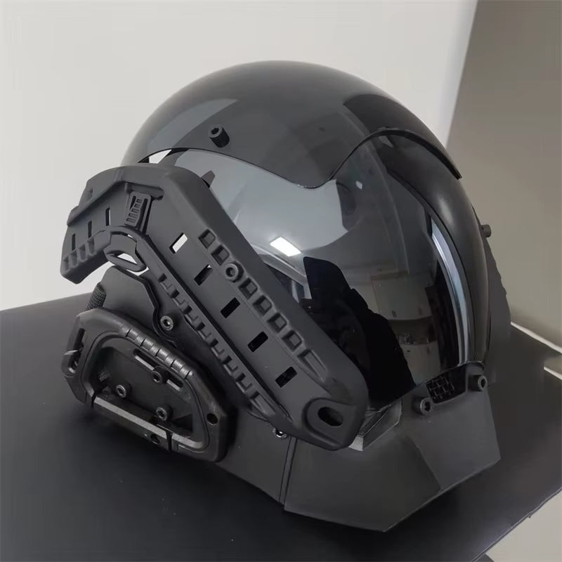 Cyber Punk Mask for Man and Women Cosplay Warrior Masks Party Music Festival Accessory Christmas Halloween Coolplay Army Mask