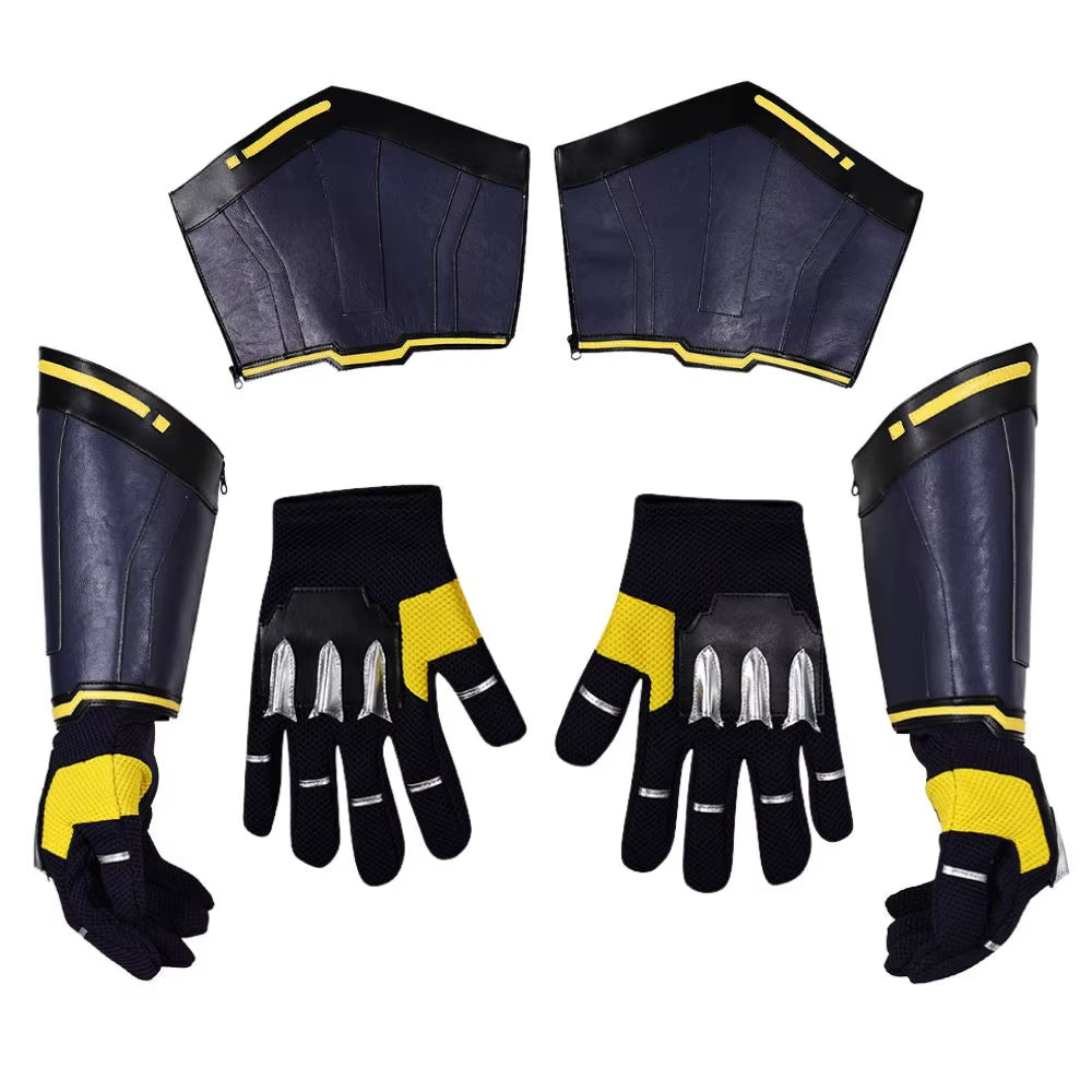 Dead Cosplay Wolf Logan Cosplay Belt Gloves Claws Fantasia Disguise for Men Superhero Halloween Carnival Costume Accessories