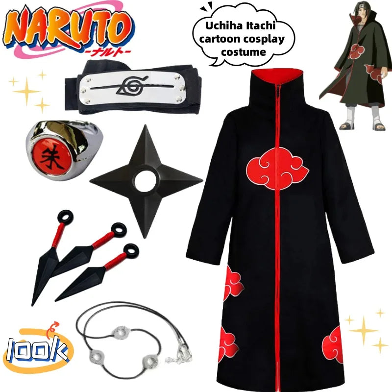 Cosplay de Uchiha Itachi, Akatsuki, cape