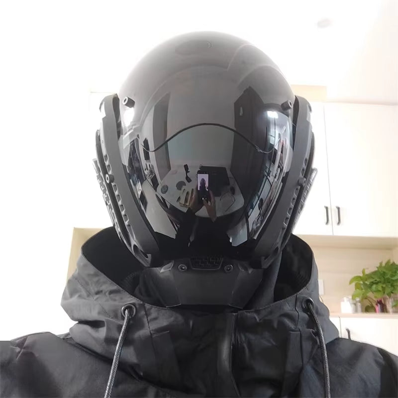 Cyber Punk Mask for Man and Women Cosplay Warrior Masks Party Music Festival Accessory Christmas Halloween Coolplay Army Mask