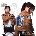 Attack on Titan Jacket Shingeki No Kyojin Jacket Legion Cosplay Costume Jacket Coat Any Size High Quality Eren Levi