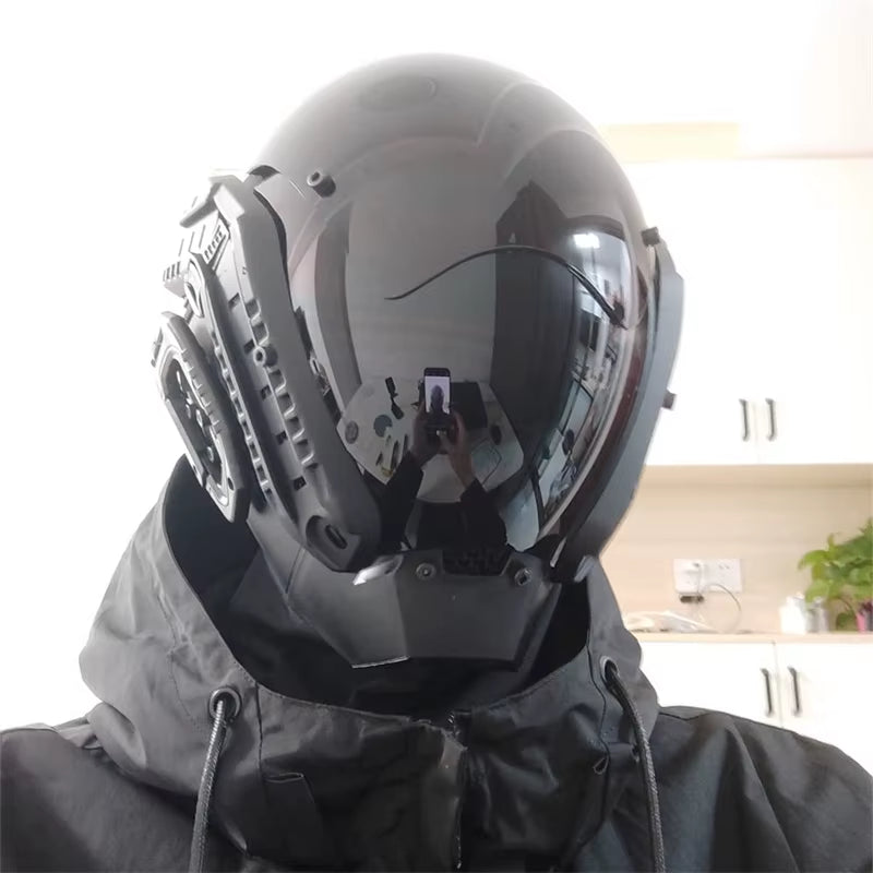 Cyber Punk Mask for Man and Women Cosplay Warrior Masks Party Music Festival Accessory Christmas Halloween Coolplay Army Mask