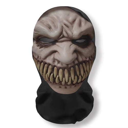 Ghost Face 3D Mask Halloween Cosplay Props Balaclava Full Face Elastic Mesh Breathable Skull Headcovers Halloween Horror Party